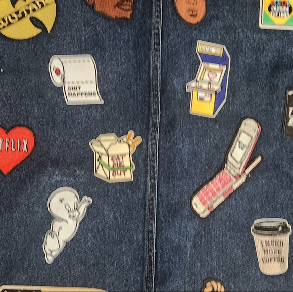Custom jean patchwork jacket - Picture 4 of 16